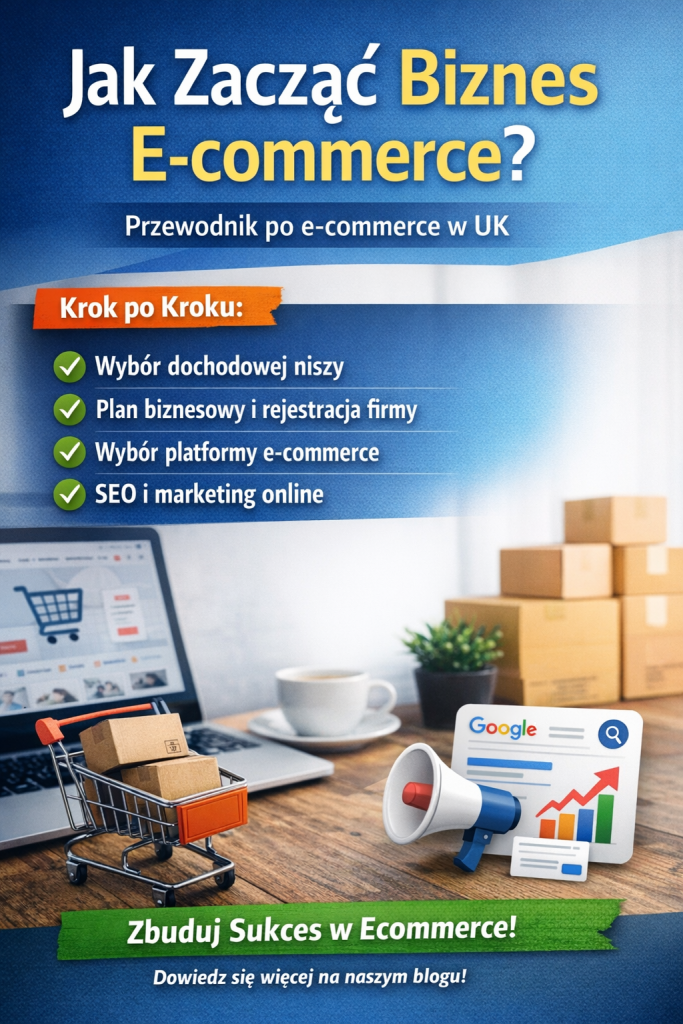 Jak zacząć biznes e-commerce – Kompletny przewodnik krok po kroku (Rynek UK)