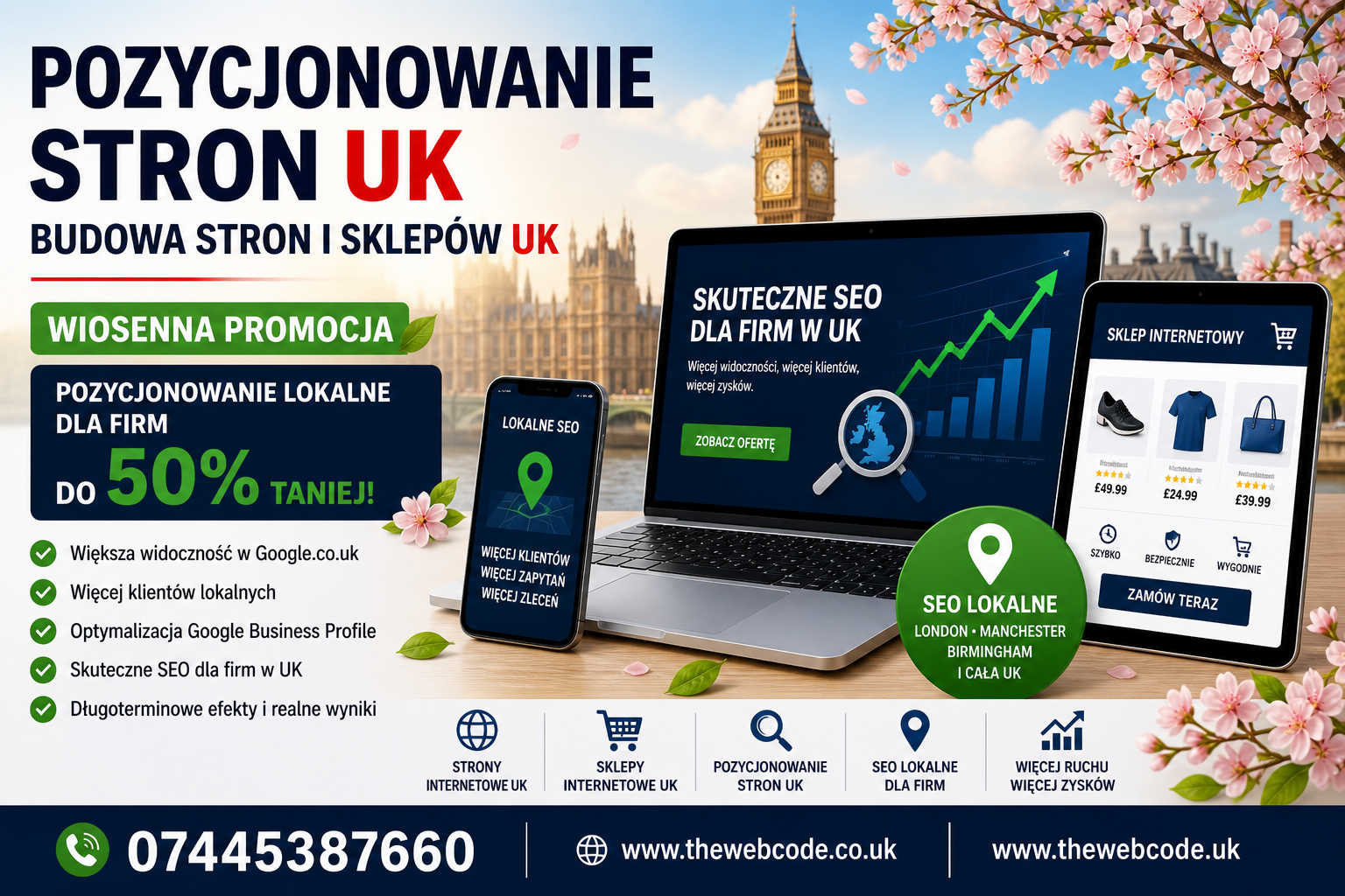 pozycjonowanie stron UK, SEO UK, budowa stron i sklepów UK, strony internetowe UK, sklepy internetowe UK, web design UK, SEO London, local SEO UK, e-commerce UK,